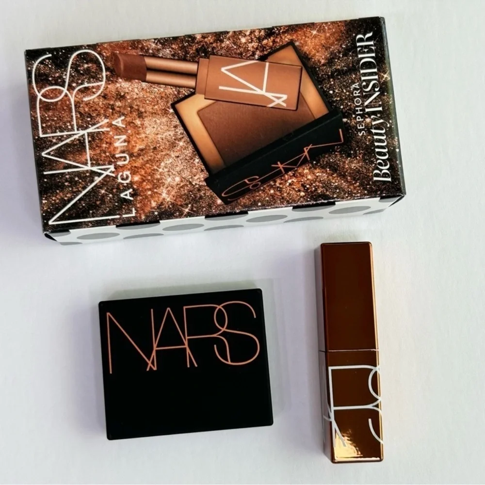 NARS Laguna Bronzer and Lipstick Set - Brown